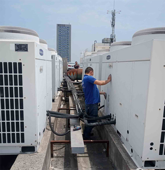 枣庄市中央空调制热和不制冷系统维修方法